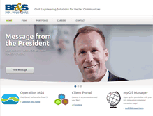 Tablet Screenshot of bfsengr.com